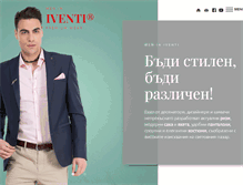 Tablet Screenshot of iventishirts.com